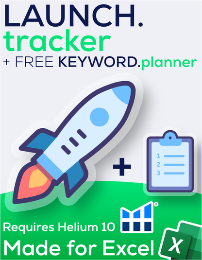 LAUNCH.tracker (+FREE KEYWORD.planner)